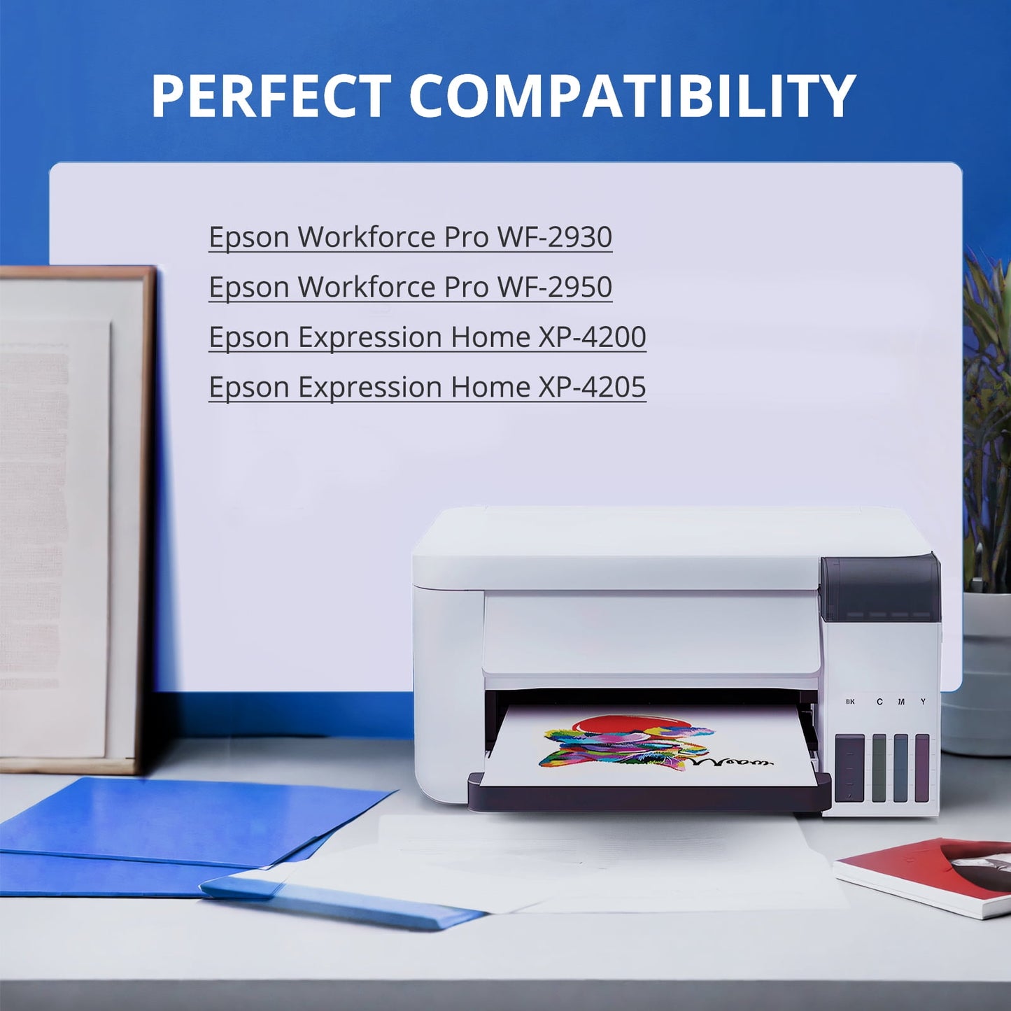 232XL Ink Cartridge for Epson 232 Ink compatible for Expression Home XP-4200 XP-4205 Printer (4 Pack)