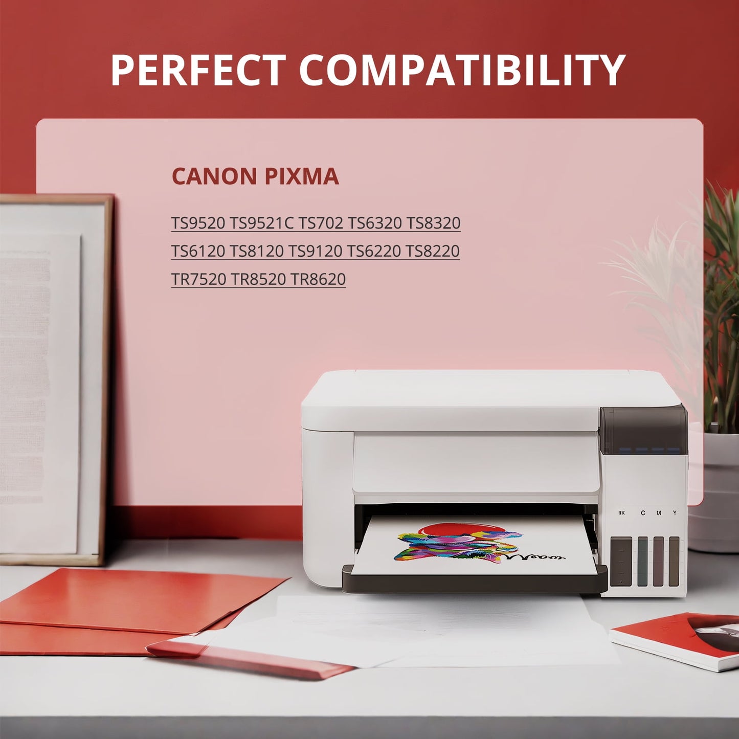 280XXL Ink Cartridge for Canon 280 and 281 Ink for Canon PGI-280 and CLI-281 Work with PIXMA TR8622a TR8600 Ink