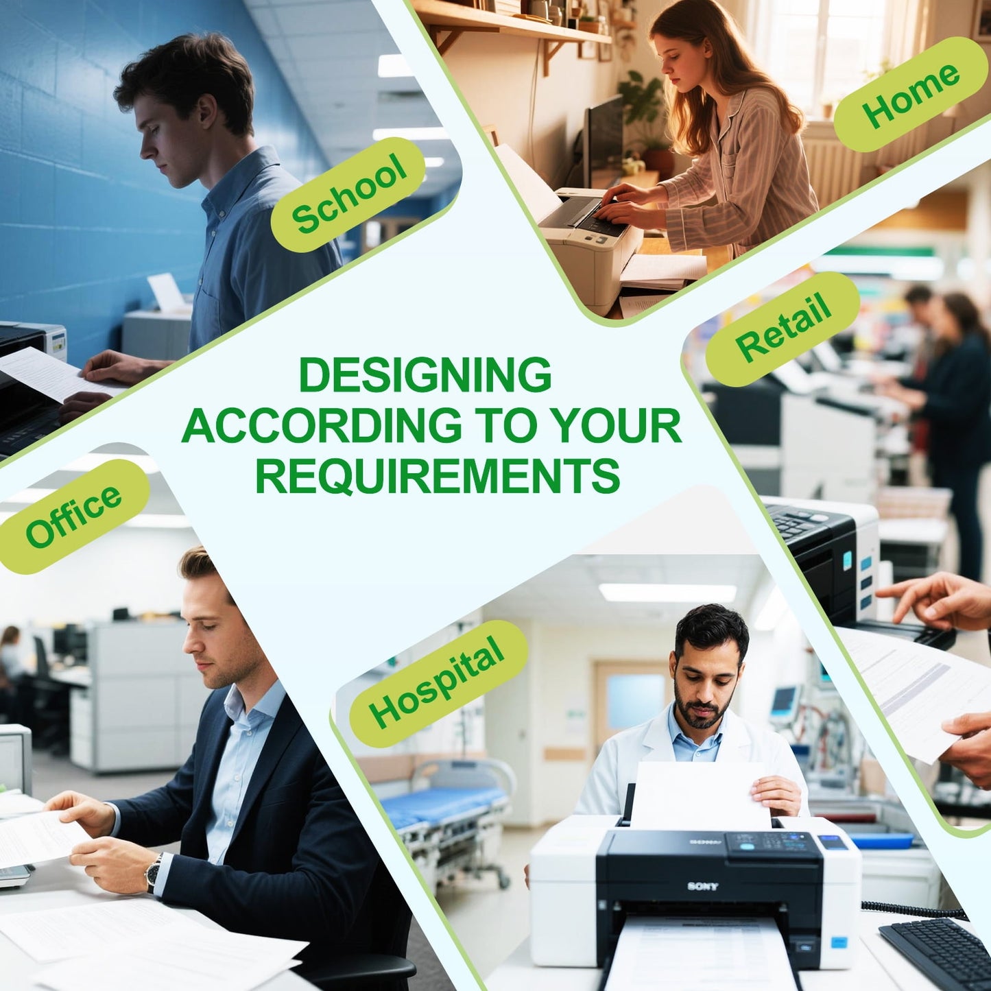 64 Ink Cartridge Compatible for HP 64 Ink Cartridges Combo Pack for Envy Photo 7855 7858 7120 7155 6252 (2-Pack, Black, Tri-Color)