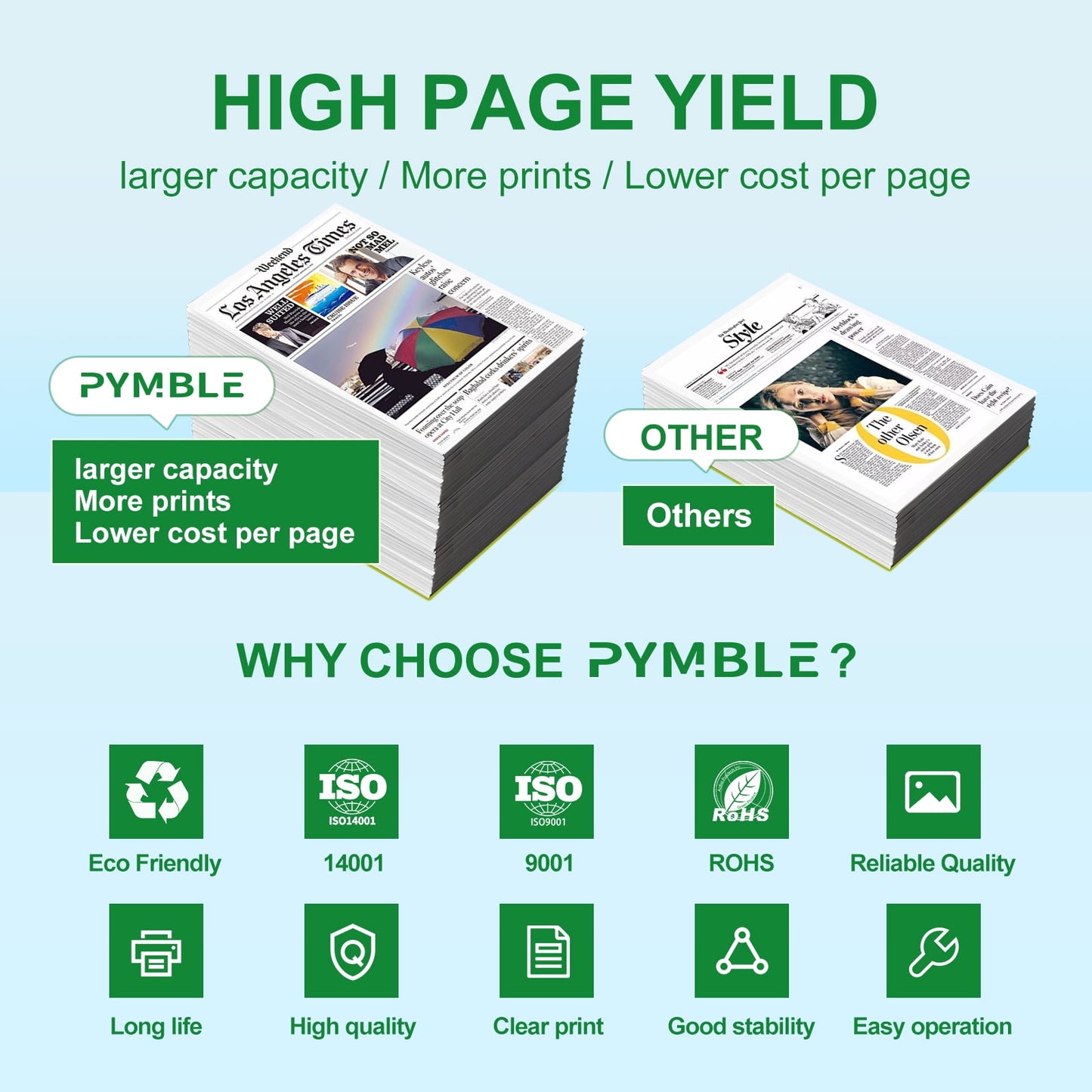 Printer Ink 65 Compatible for HP Ink 65 for for DeskJet 3755 3700 3752 3772 2600 2622 2652 2655 2640 (2-Pack, Black, Tri-Color)