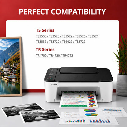 275XL Black ink cartridge for Canon PG 275 Black Ink Cartridge for printer ink Canon 275 for Pixma TS3522 TS3520 TS3500 TR4722 (2 Black)