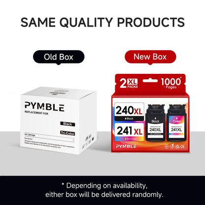 245XL Ink Cartridges for Canon Ink 245 and 246 for Canon PIXMA MG2522 TS3122 MX492 MX490 TR4500 TR4520 TS3322 Printer (2-Pack, Black, Tri-Color)
