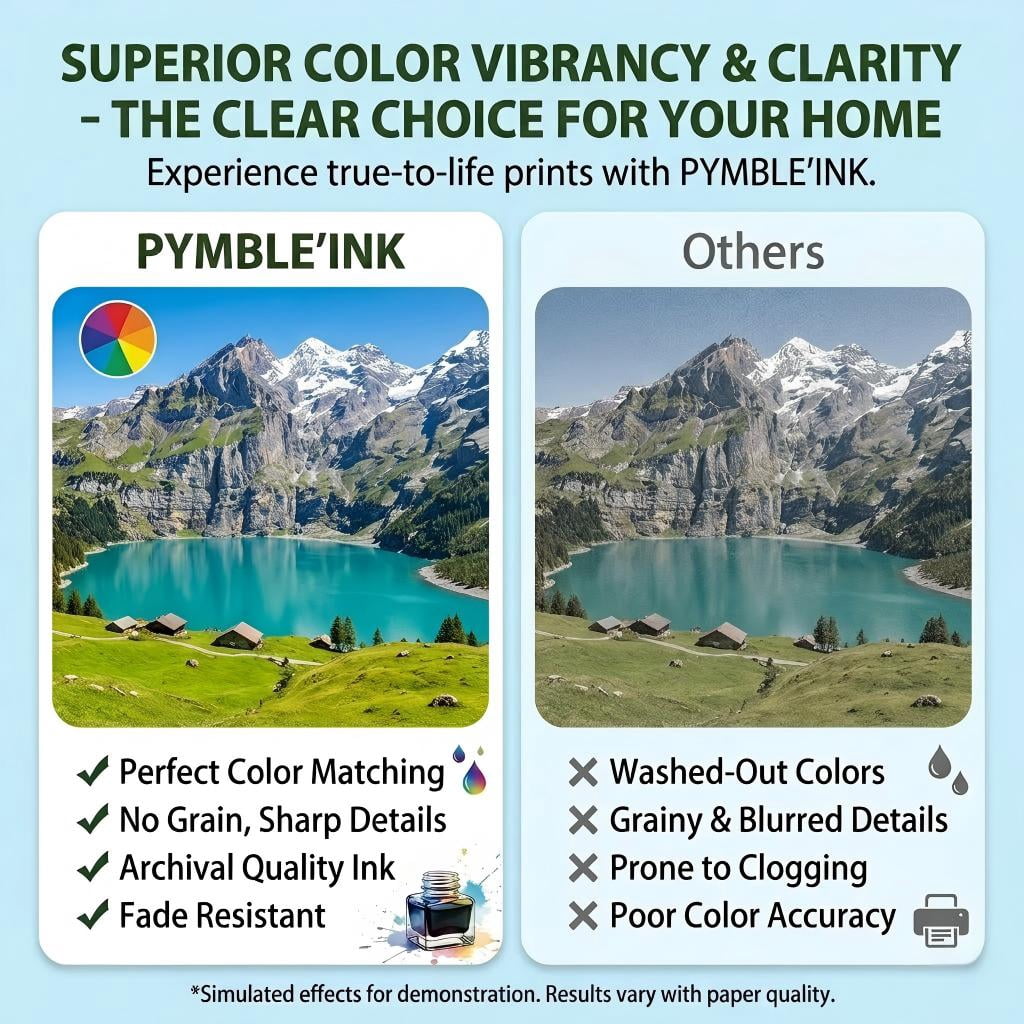 64XL Ink Cartridge Combo Pack Compatible for HP 64 ink cartridges for printer ink 64 for HP Envy Photo 7155 7855 6255 Tango Series Printer