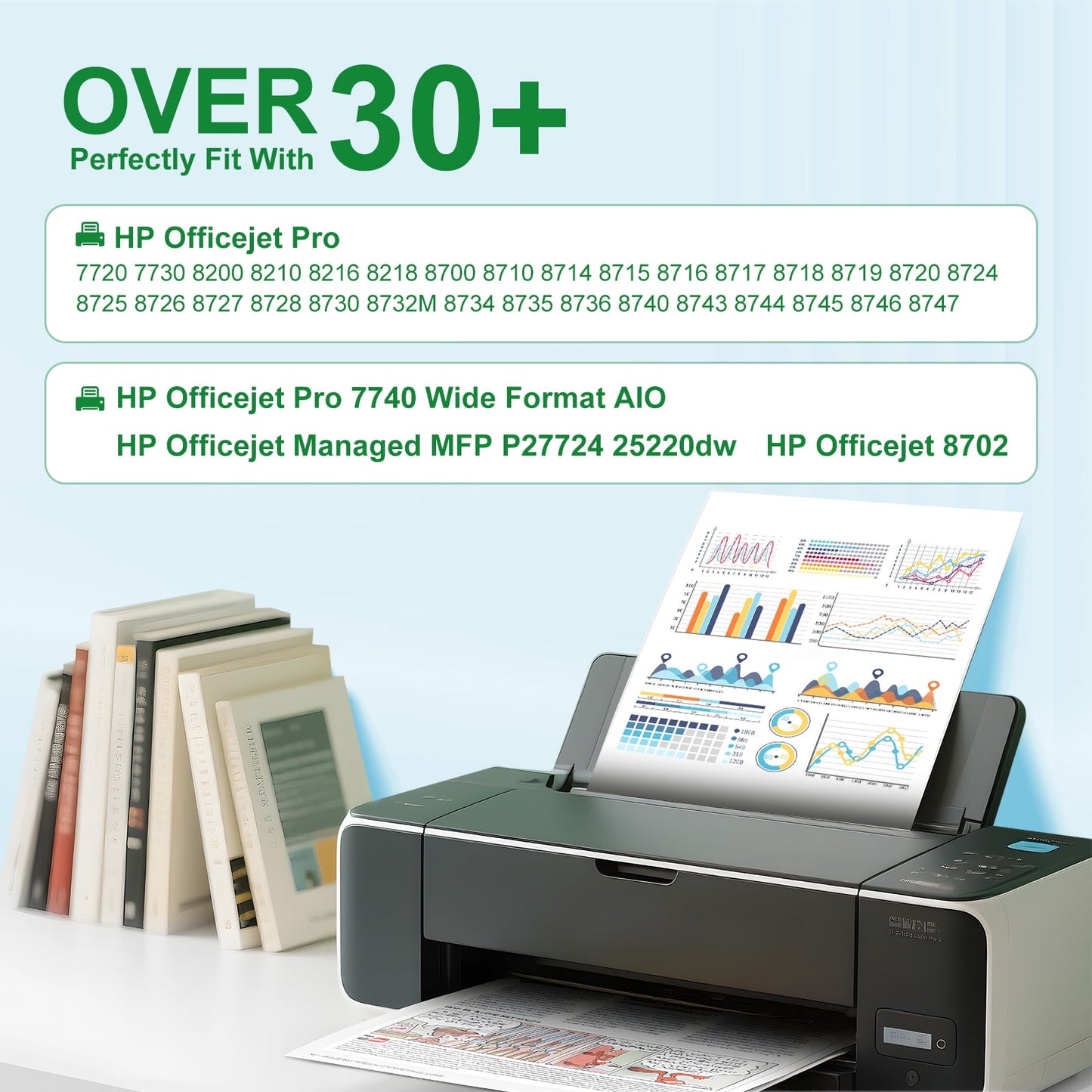 952 XLInk cartridges Compatible for hp 952xl ink cartridges 952 ink OfficeJet Pro 7740 8710 8210