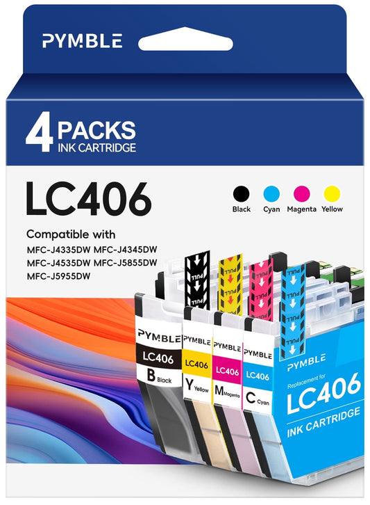 LC406 Brother Ink Cartridges LC406 Ink Cartridges LC406XL for Brother MFC-J4335DW J4535DW